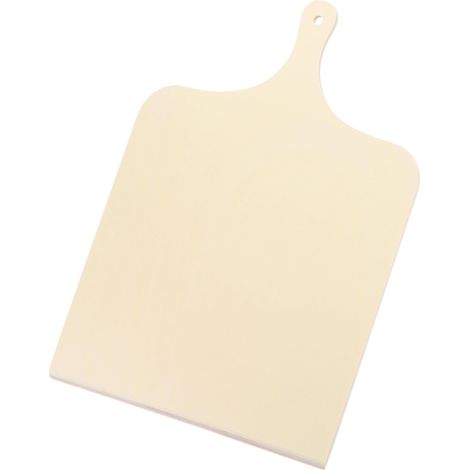 Planche à Pizza en Bois 38 x 26 x 0.6 cm, Pelle à Pizza en Bouleau, Ustensiles de Cuisine avec Manche pour Disposer les Pizzas Lot de 1 (1/5)