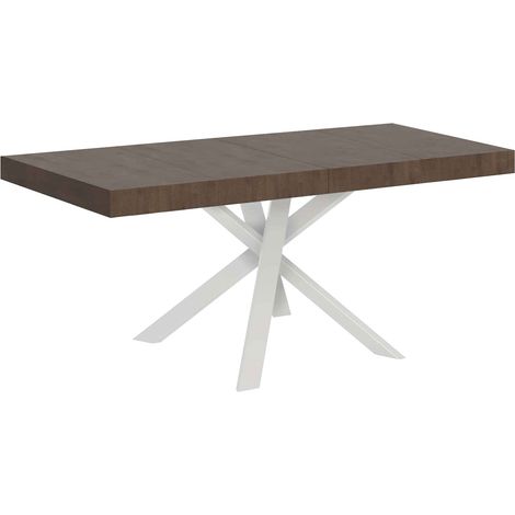 Tavolo Allungabile 90/194x90x77 cm Clerk Premium Noce (1/5)