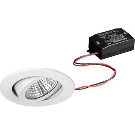 [NEUWERTIG] B-Ware Brumberg Einbaustrahler Einbauleuchte LED Strahler Set weiß schwenkbar rund (1/2)