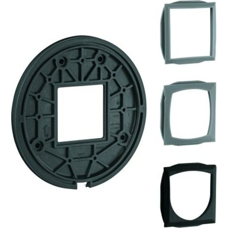 Montageplatte 48441 für EHM-Fertigmontagesets chrom (1/2)
