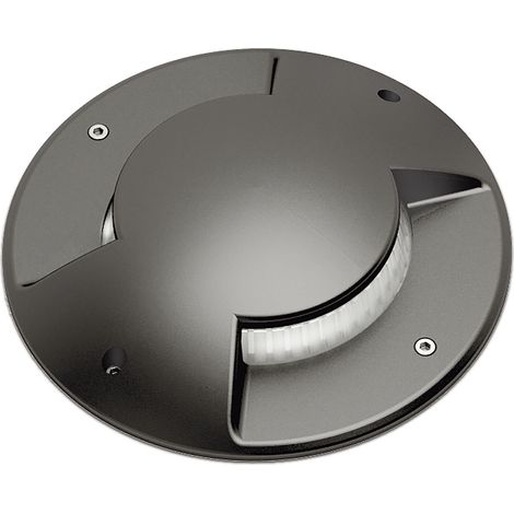 Sol Encastré 2 d'émission SURI BIG IP67 LED SMD 6W 800lm CRI80 4000K Anthracite (1/4)