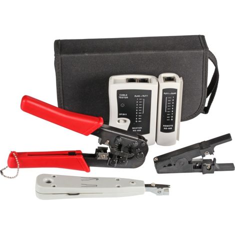 Werkzeug efb-elektronik 39919.1V2 Netzwerkkit 4 Teile Tasche (1/5)