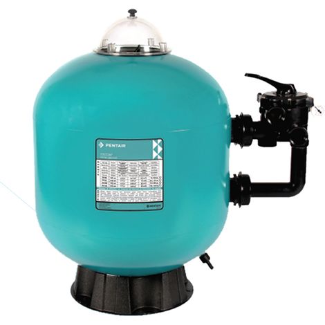 Triton – Filtre à sable piscine 15 m³/h – Débit 15 m³/h pour piscines jusqu'à 60 m³ – Ø610 mm – Conception interne pour filtration efficace (1/5)