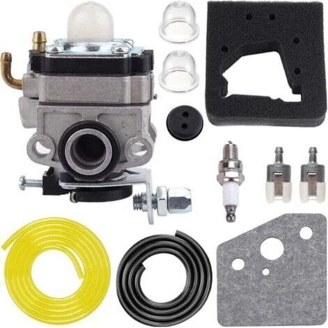 Carburatore FG100 GX31 per motozappa Honda GX22 GX31 a 4 tempi, bordatrice HHE31C, tagliabordi HHT31S, UMK431, UMK431K1, decespugliatore/tagliabordi 16100-ZM5-A95, 16100-ZM5-803 con filtro dell'aria e (1/4)