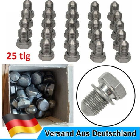 25pcs oil drain screw oil pan M14x1.5 length for Audi seat škoda vw n90813202 (1/5)