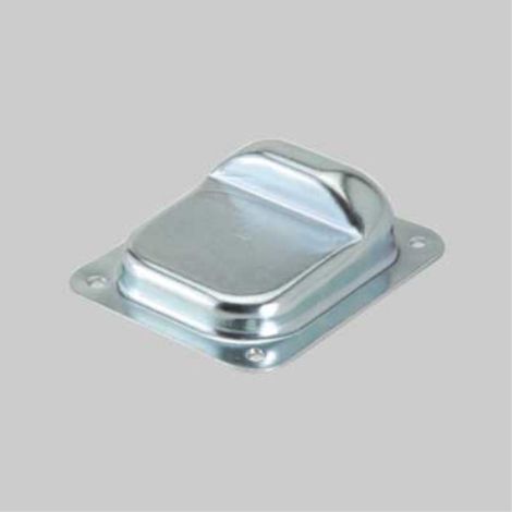 Battente di arresto da avvitare per cancelli 160x130 mm (1/2)
