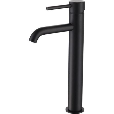 Miscelatore per lavabo alto PICO monocomando nero opaco