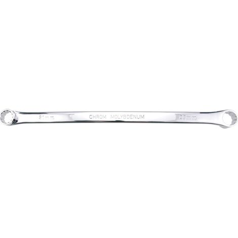 Clé à œil contre coudée extra longue 21 x 23 mm BGS