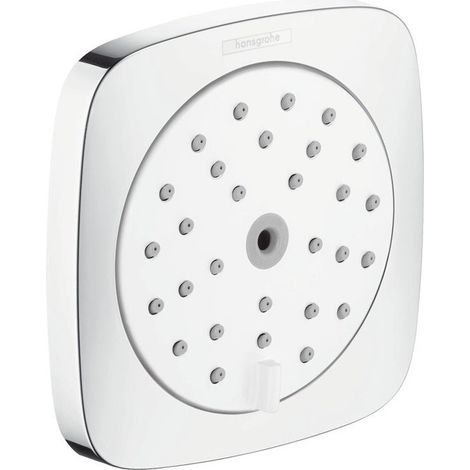 Douche latérale blanc/chromé