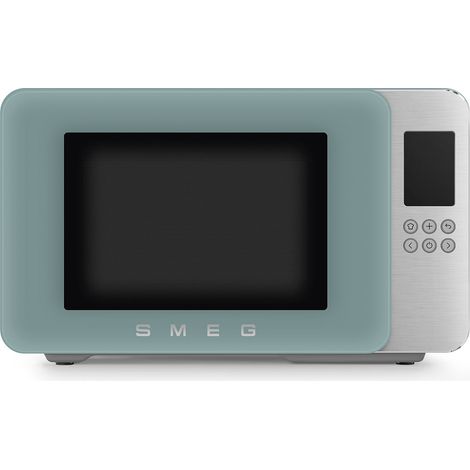 Smeg MOC01EGMEU. Posizionamento dell'apparecchio: Superficie piana, Tipo di prodotto: Microonde con grill, Capacità interna: 29 L, Potenza Microonde: 900 W, Display incorporato, Tipo di display: LC... (1/5)