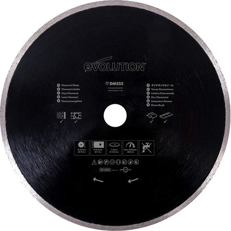 Disco diamantato EVOLUTION Lamdrage3 255 mm Evolution