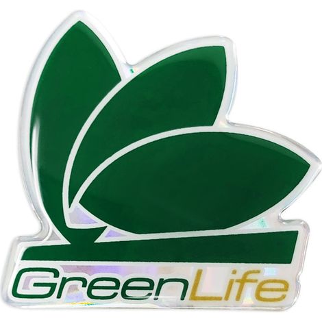 3D Sticker Green Life (1/5)
