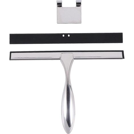 Allzweck-Duschabzieher, Premium-Edelstahlabzieher für Duschtüren, Fenster, ergonomisch, nicht (1/5)