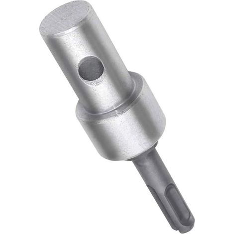 Adaptateur de perceuse électrique à tarière de Jardin pour perceuse Filaire et perceuse sans Fil, SDS Plus Filetage sans clé Mandrin Adaptateur à Tige Ronde pour visseuse à Percussion-DOU