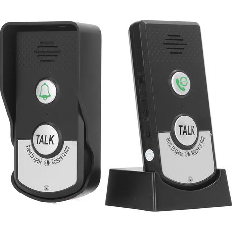 Sonnette sans fil IP54 étanche pour maison, classe, 3 niveaux de volume, carillon électronique (1/5)