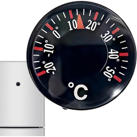 Jauge de température extérieure portable ronde de 20 mm (1/5)