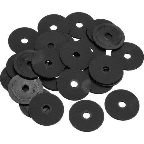 25Pcs Entretoise Plastique M8 Rondelle 8mm ID 40mm OD 2mm Épais (1/5)