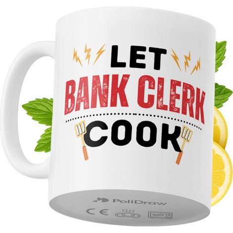 Lustige Kaffeetasse mit witzigem Textdesign für Bankangestellte – ideal für Geburtstage, Namenstage und Feiertage. Hochwertige Tasse für besondere Anlässe im Büro oder Homeoffice. Farbe: Weiß, 330 ml.