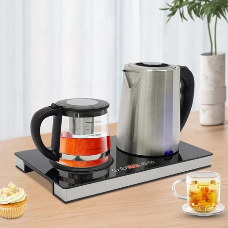 Bollitore acqua 2 teste, preparatore tè, bollitore tè elettrico con pannello touch (1/5)