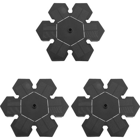 3 pompes à eau solaires pour fontaines, pompes à eau solaires pour fontaines et bains d'oiseaux, kits de panneaux solaires, pompes à eau (1/5)
