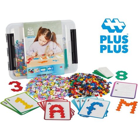 Plus-Plus - ABC  and  123 Storage Box