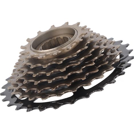 Roue libre 6/7 vitesses 14-28T - Accessoire de remplacement pour VTT - Pignon d'inertie - Équipement portable pour vélo (1/5)