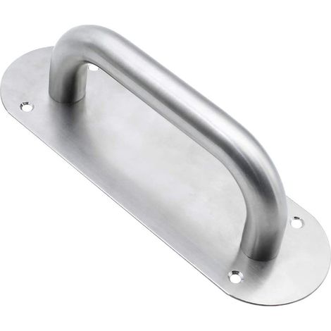 MINKUROW Maniglia Per Porta Scorrevole In Acciaio Inossidabile Resistente Per Porte Di Fienili, Porte Di Armadi, Capannoni, Porte Di Recinzione (Ovale) (1/5)