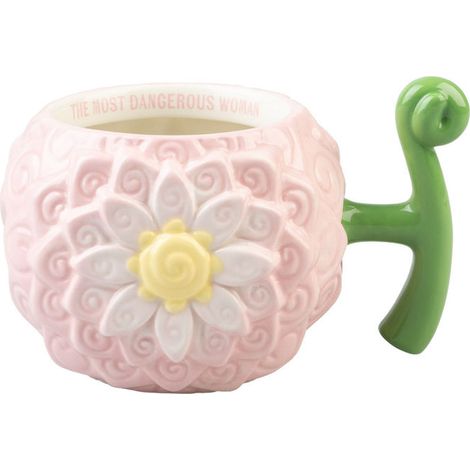 Grupo Erik TAZ3D014 One Piece Frutto Fior-Fior Tazza 3D Ceramica 650ml colore Viola