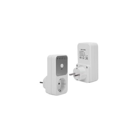 Prise programmable 16A minuterie compte à rebours contrôle automatique énergie (2 packs)