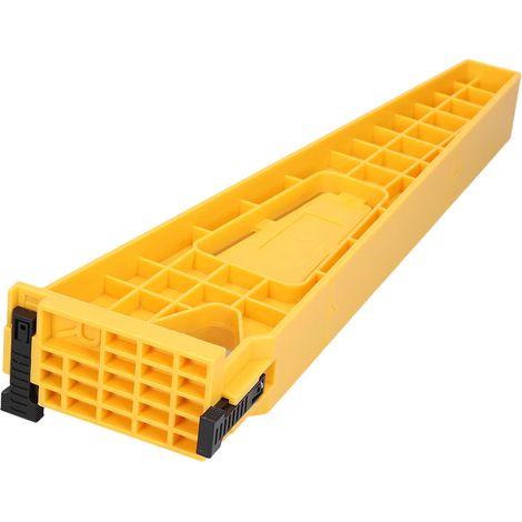 Lot de 2 Gabarits de Perçage pour Coulisses de Tiroir, Outil de Montage en ABS pour Armoires, Aide à l'Installation Quincaillerie (1/5)
