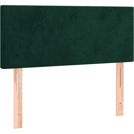 Maison Exclusive - Cabecero de terciopelo verde oscuro 80x5x78/88 (1/5)