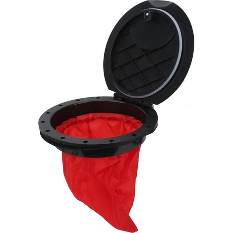Trappe ronde de 23 cm en ABS, plaque de pont étanche en plastique pour kayak ou yacht