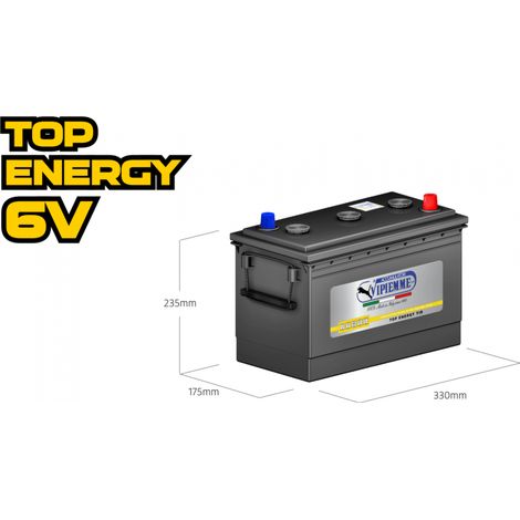 Batteria 6V 160AH 1000A B226S 3RT11 mm.330x171x235 +DX