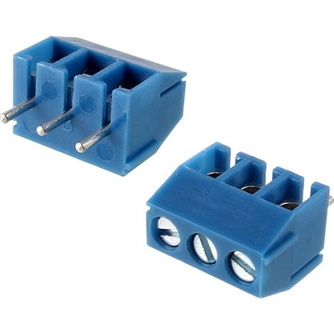 Connettori PCB ARK a 3 pin, 250 V 10 A, confezione da 5 pezzi