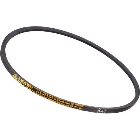K-27 Power Antrieb V-Gürtel - [27" Steigung Umfang] Lüfter Gummi Eingewickelt Industriell Gürtel für Übertragung Verwendung 8mm Breite 6mm Höhe (1/5)