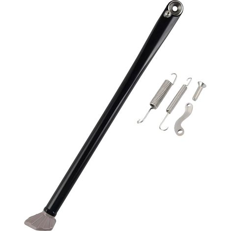 Soporte para caballete, aluminio resistente, fácil instalación, negro. (1/2)