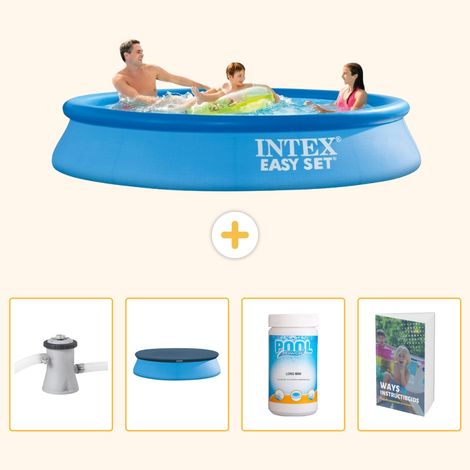 Intex Piscine Easy Set Ronde - 305x61 cm - 5-pièces  SCB100 (1/5)