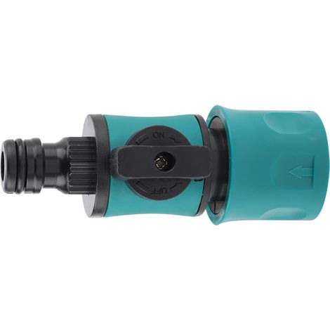 Adaptateur pour Robinet de Jardin et Cuisine avec Tube - Connexion Durable en PP/ABS/TPR (9.7cm, 46g) - Pour Irrigation et Lavage de Voiture (1/5)