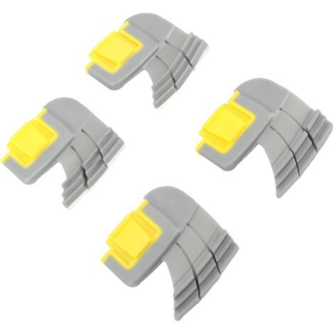 4pcs Brosses de Récurage Cycloniques, Pièces de Rechange de Brosse Cyclonique en Caoutchouc Plastique pour Nettoyeur MX8 Mx6 R0714400 Remplacement de Brosse de Récurage (1/5)