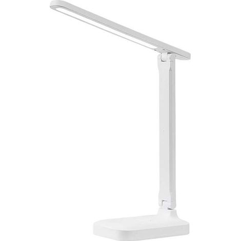 Lampe de bureau - AVIZAR - LED 7W - Rechargeable USB - 3 températures - Tête orientable 180°