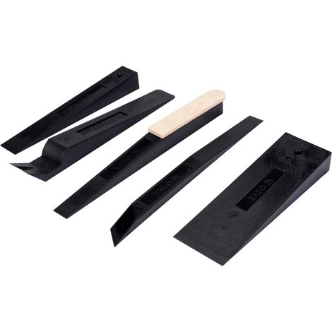 Montagekeil-Set aus Nylon, 5-teilig