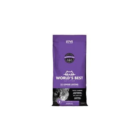 Worlds Best Cat Litter 28lb Lavender Scented (12.7kg) - 736272