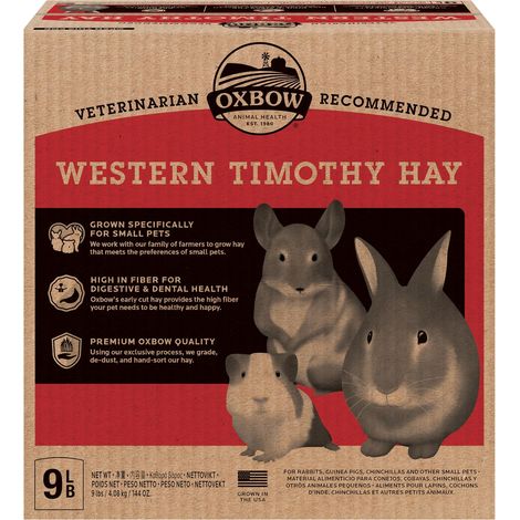 Oxbow Western Timothy Hay - Sacco 4,08 Kg - (1/4)