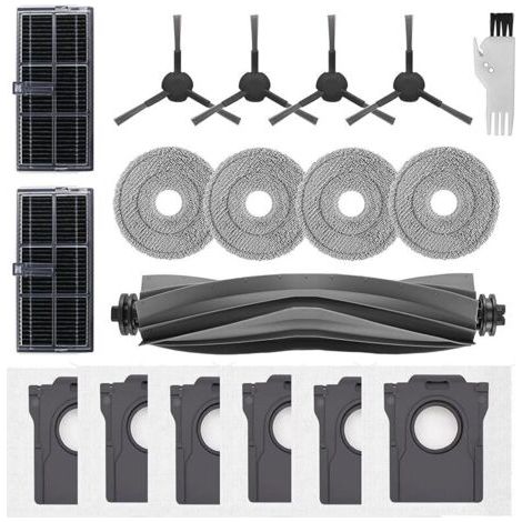 Accessoires de rechange pour Dreame L10s Pro Ultra Heat, L10s Ultra Gen 2, X30 Ultra, MOVA E30 Ultra Robot Aspirateur, 1 Brosse Pr (1/5)