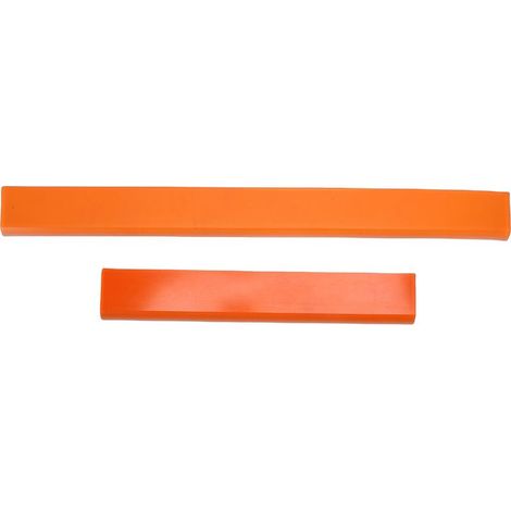 2 Pièces grattoir à mastic, incurvé, flexible, haute élasticité, pour réparation de plâtre, découpe de mur, applicateur de remplissage, 30cm 50cm (1/5)