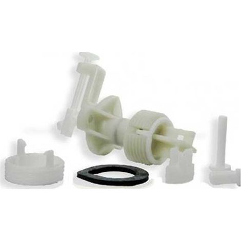 Pulsante completo con prolunga 3 cm bianca CASSETTE PUCCI (1/2)