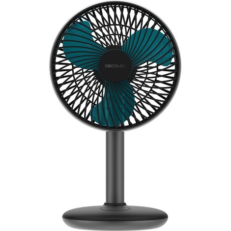 Ventilatore da tavolo con batteria da 4000 mAh, controllo touch e 4 velocità. (1/4)