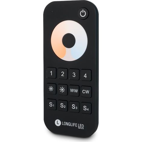 Fernbedienung BTOS CCT, 1 Zone, mit Touch Wheel (1/3)