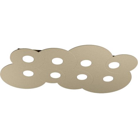 Plafoniera Moderna Cloud Metallo Sabbia 8 Luci Gx53 (1/5)
