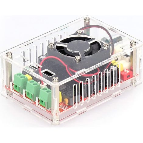 TDA7498 Amplifier, Housing, 1.6mm Double-Sided PCB (1/5)